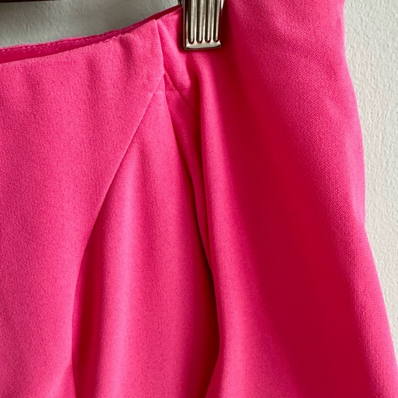 Bardot Women’s Ava Off Shoulder Short Dress - Pink - Picture 7 of 7